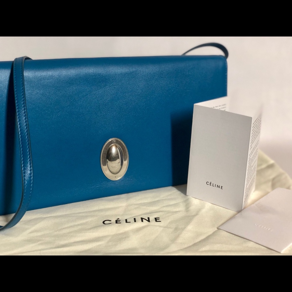 Celine Oval Clutch. *SOLD*